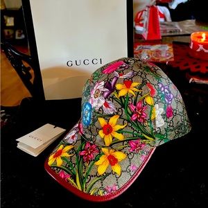 Authentic Gucci Flora Hat